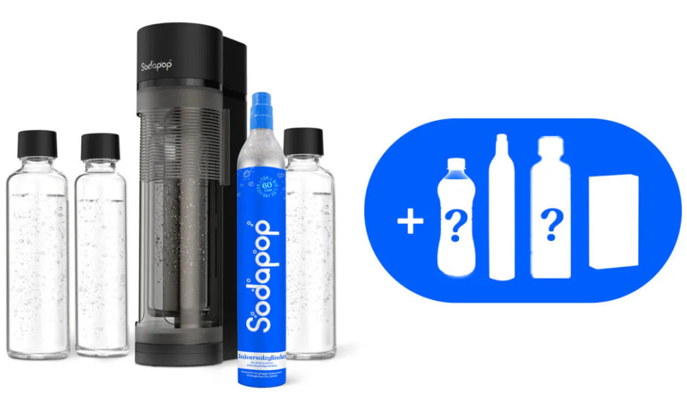 Кои аксесоари са подходящи за газирана вода?
