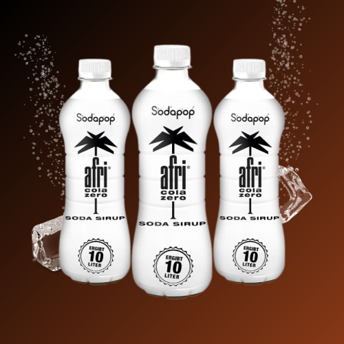 Sodapop AFRI Сироп Кола без захар 500мл за 10 литра 3 броя