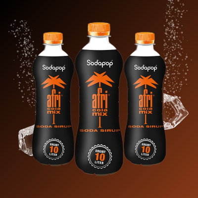Sodapop AFRI Сироп Кола Микс 500мл. 3 броя