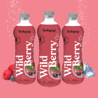 Sodapop Bar Edition Сироп Диви плодове 500мл. за 4 литра 3 броя