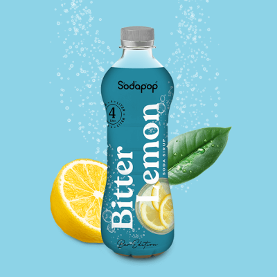 Sodapop Bar Edition Сироп Битер лимон 500мл за 4 литра
