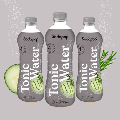 Sodapop Bar Edition Сироп Тоник 500мл за 4 литра 3 броя