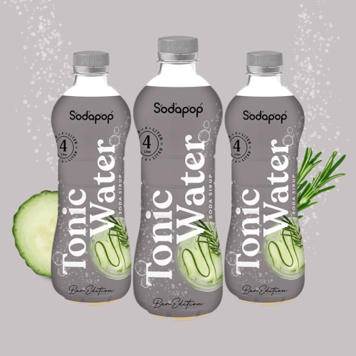 Sodapop Bar Edition Сироп Тоник 500мл за 4 литра 3 броя