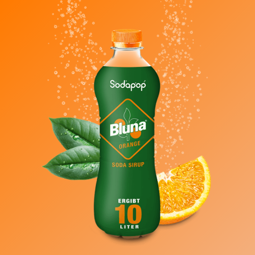 Sodapop BLUNA Сироп Портокал 500мл за 10 литра