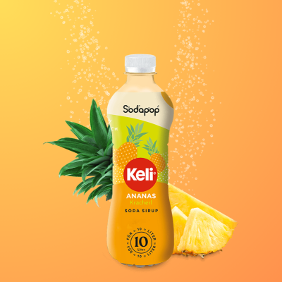 Sodapop KELI Сироп Ананас  500мл за 10 литра