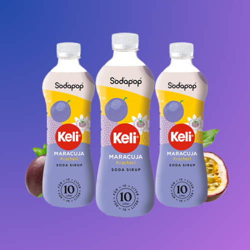 Sodapop KELI Сироп Маракуя 500мл за 10 литра 3 броя