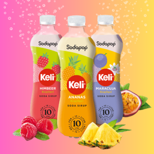 Sodapop KELI Комплект Сиропи 3 броя