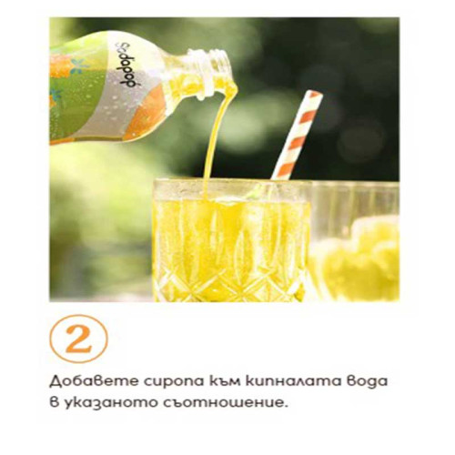 Sodapop KELI Сироп Ананас  500мл за 10 литра