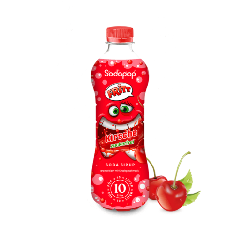 Sodapop FRITT Сироп Череша 500мл. без захар