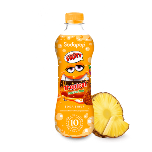Sodapop FRITT Сироп Тропик 500мл. без захар